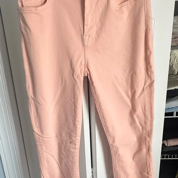 7 For All Mankind Light Pink Denim Size 27 - Picture 2 of 3